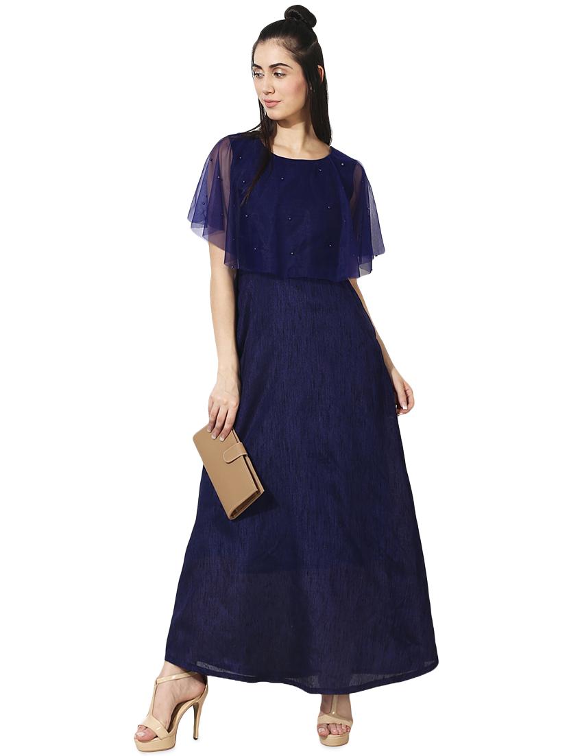 pearl embellished maxi dress - 16508838 - Zoom Image - 1
