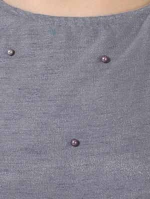 pearl embellished maxi dress - 16508840 - Standard Image - 3