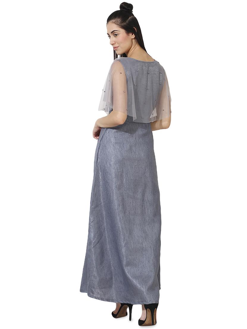 pearl embellished maxi dress - 16508840 - Zoom Image - 2