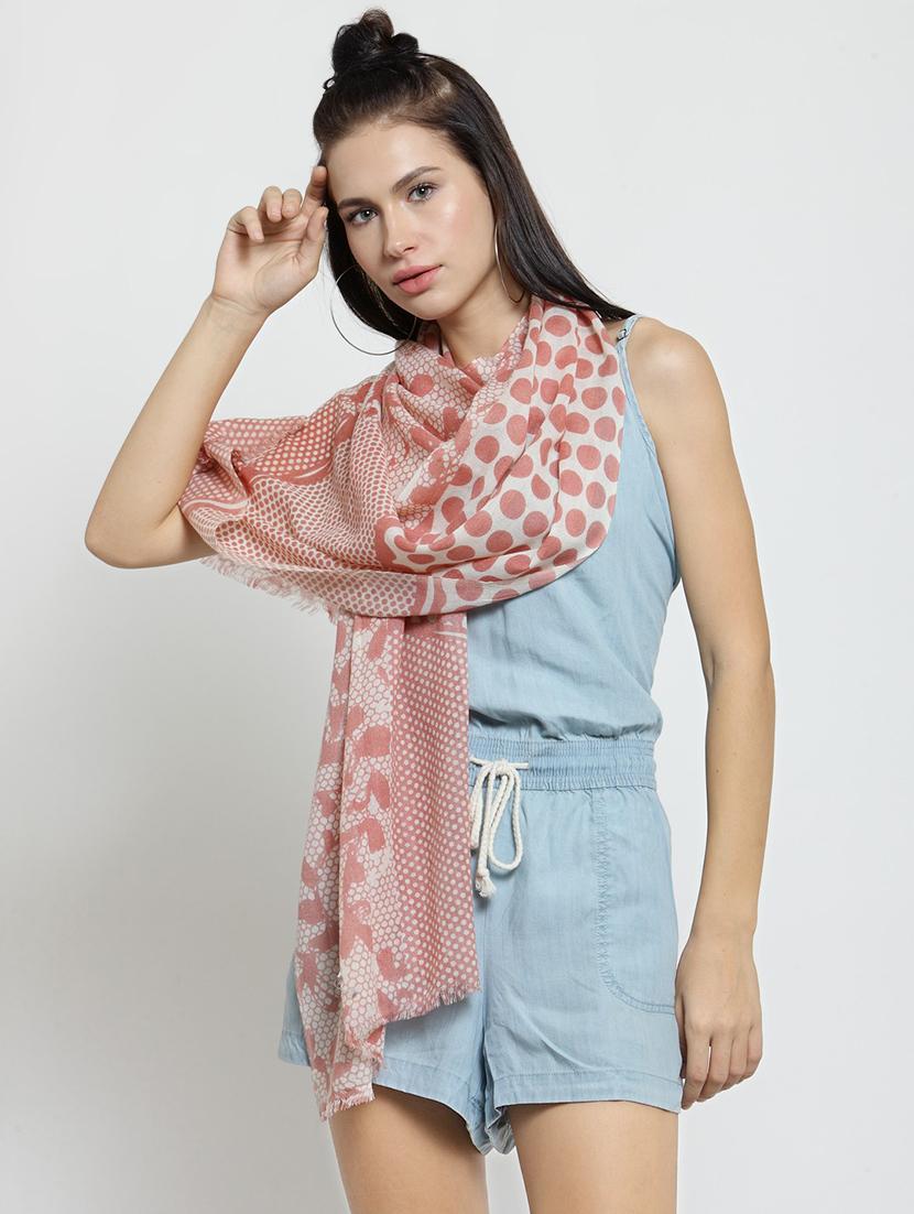 frayed hem wool stole - 16508877 - Zoom Image - 1