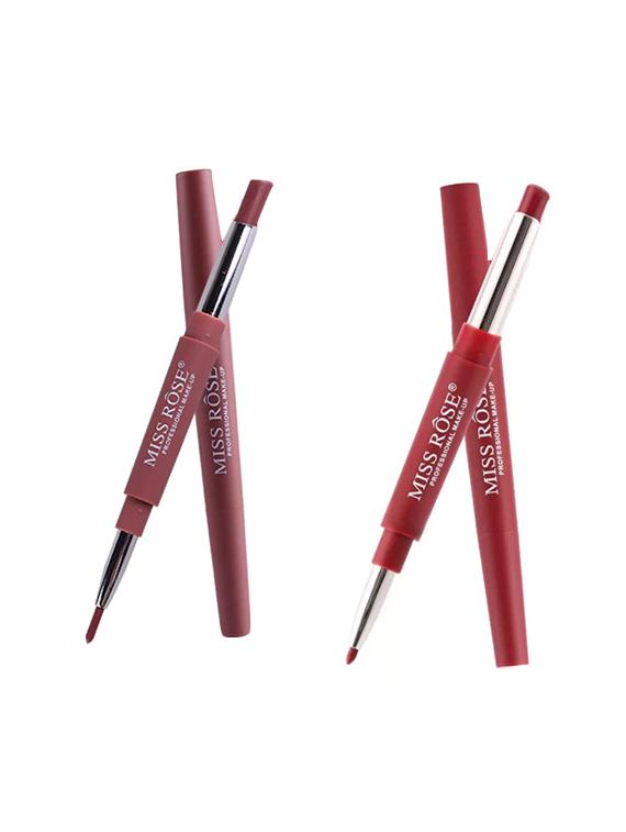 miss rose combo of 2 lip liner plus lipsticks shade 1 & 36 - 16509006 - Zoom Image - 1