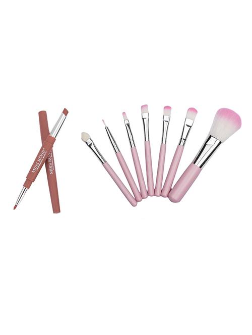 miss rose lip liner plus lipsticks #47 & hello kitty brush set - 16509052 - Standard Image - 1