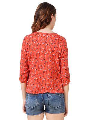 round neck quirky top - 16509077 - Standard Image - 3