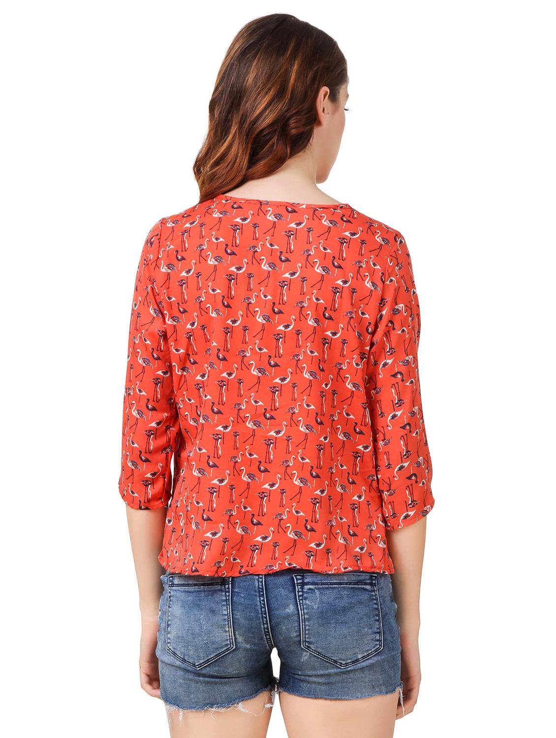 round neck quirky top - 16509077 - Zoom Image - 3