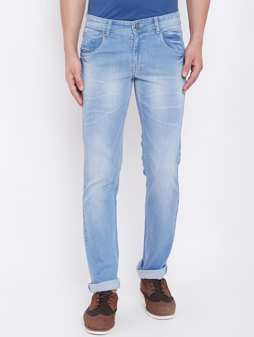blue light washed jeans - 16509320 - Zoom Image - 1