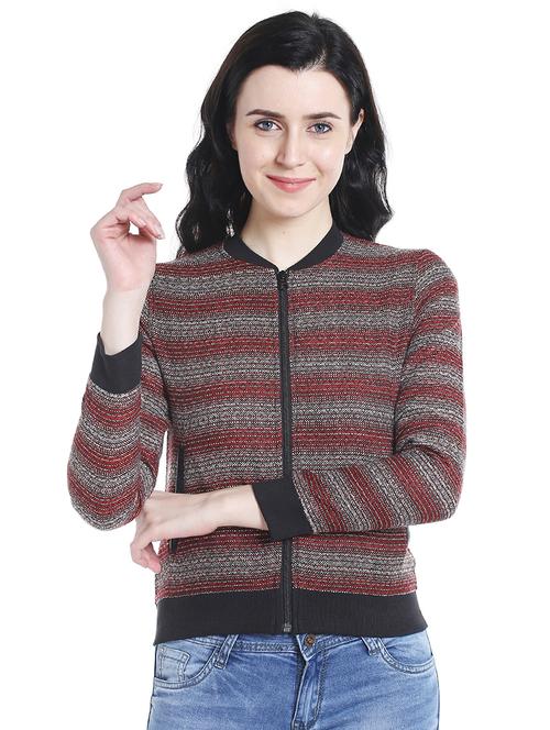 zip up pocket detail jacket - 16510499 - Standard Image - 1