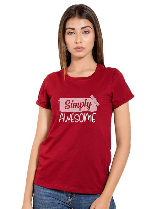drop shoulder quirky printed tee - 16510897 - Standard Image - 1