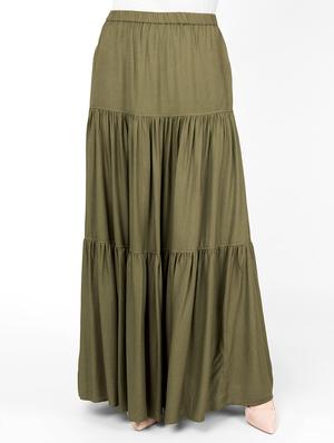 solid flared skirt - 16512872 - Standard Image - 2