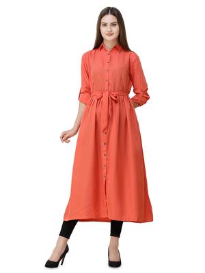 tie knot button up hijab dress - 16512956 - Standard Image - 2