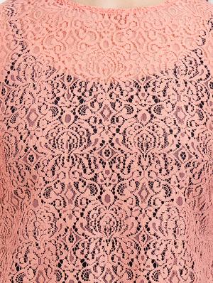 crew neck embroidered detail top - 16513099 - Standard Image - 5