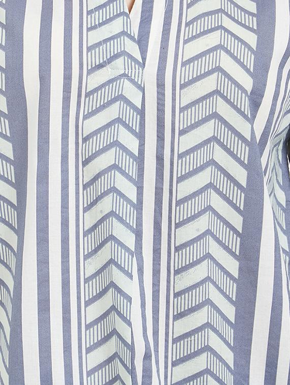 tie knot detail long sleeved top - 16513182 - Zoom Image - 5
