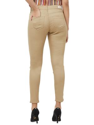high rise solid trouser - 16513194 - Standard Image - 3