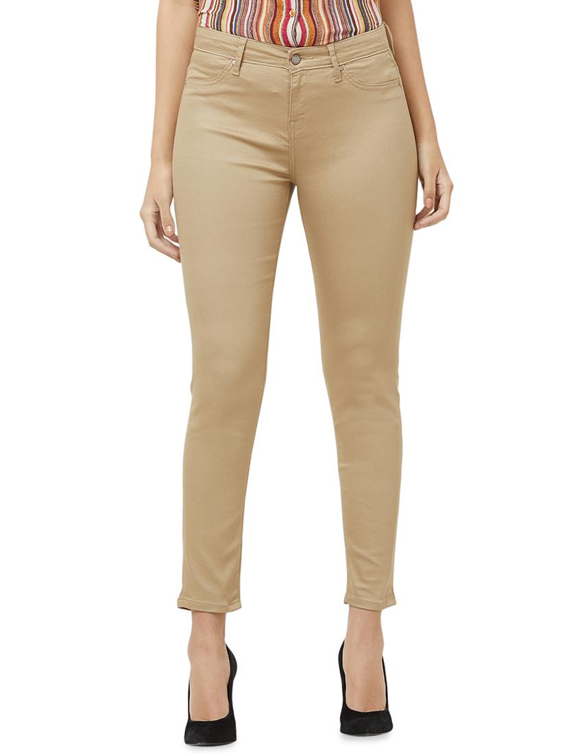 high rise solid trouser - 16513194 - Zoom Image - 1