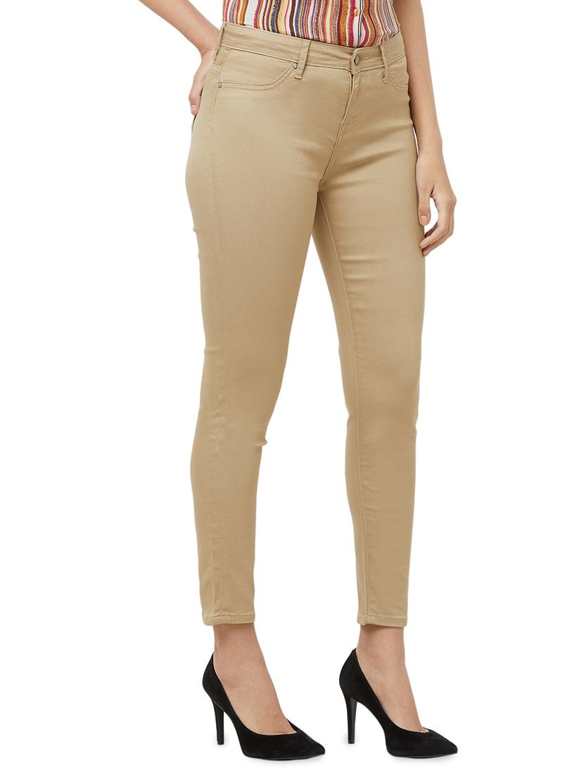 high rise solid trouser - 16513194 - Zoom Image - 2
