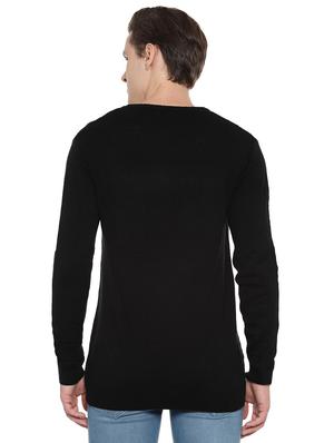 black solid pullover - 16513298 - Standard Image - 2