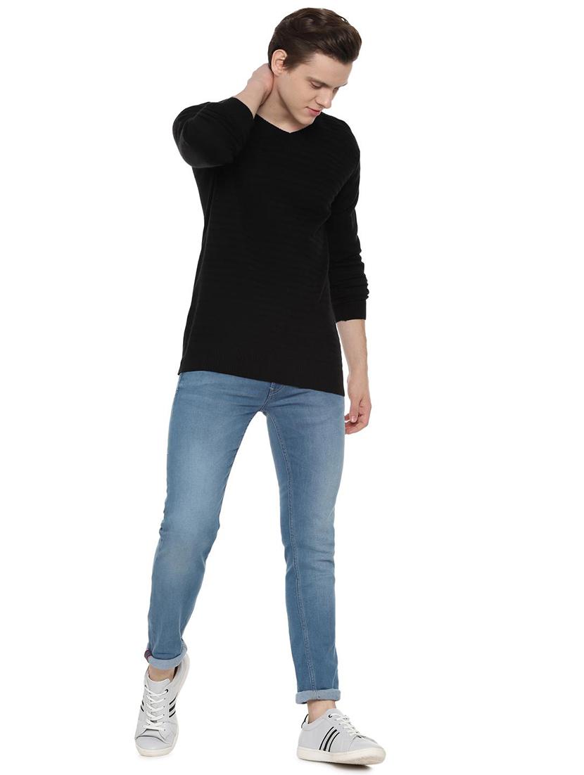 black solid pullover - 16513298 - Zoom Image - 3