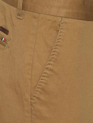 brown solid chinos - 16513361 - Standard Image - 4