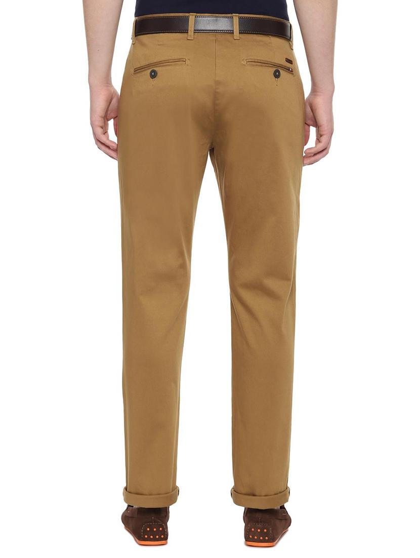 brown solid chinos - 16513361 - Zoom Image - 2