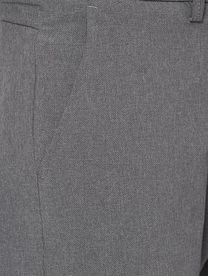 grey solid chinos - 16513362 - Standard Image - 4