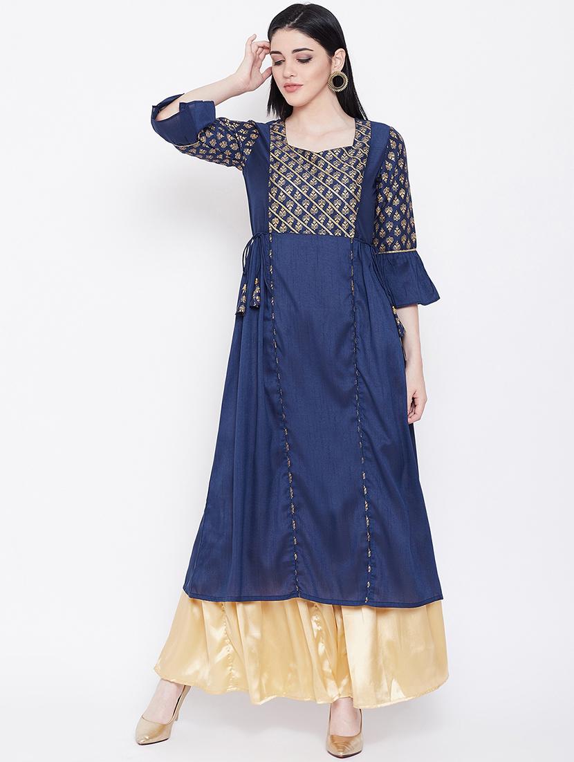 block print a-line suit set - 16514881 - Zoom Image - 1