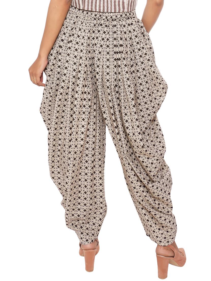 printed dhoti salwar - 16515118 - Zoom Image - 3