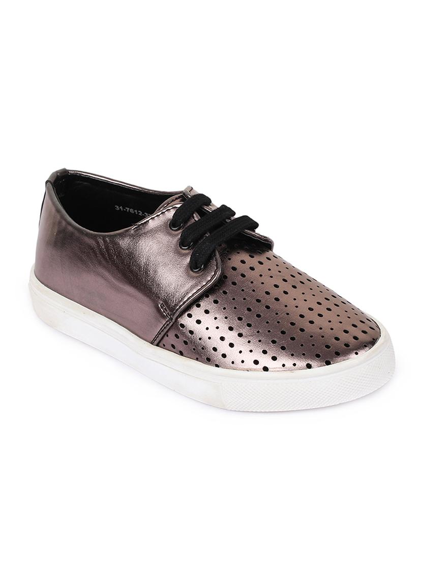 metallic lace-up casual shoes - 16515298 - Zoom Image - 1