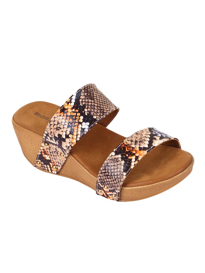 brown slip on wedges - 16515330 - Zoom Image - 1