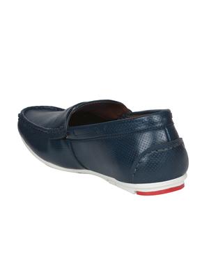 hip street blue leatherette slip on loafers - 16515341 - Standard Image - 3