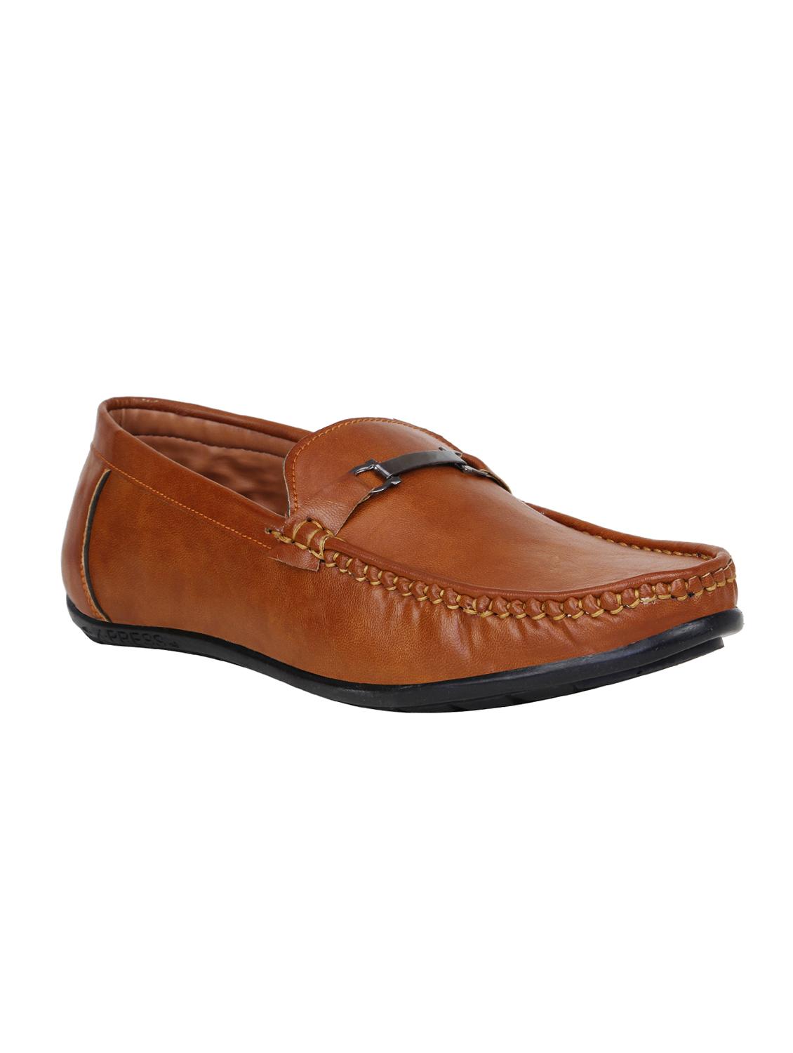 hip street tan leatherette slip on loafers - 16515359 - Zoom Image - 1