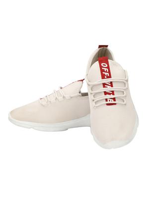 beige mesh lace up sport shoes - 16515547 - Standard Image - 3