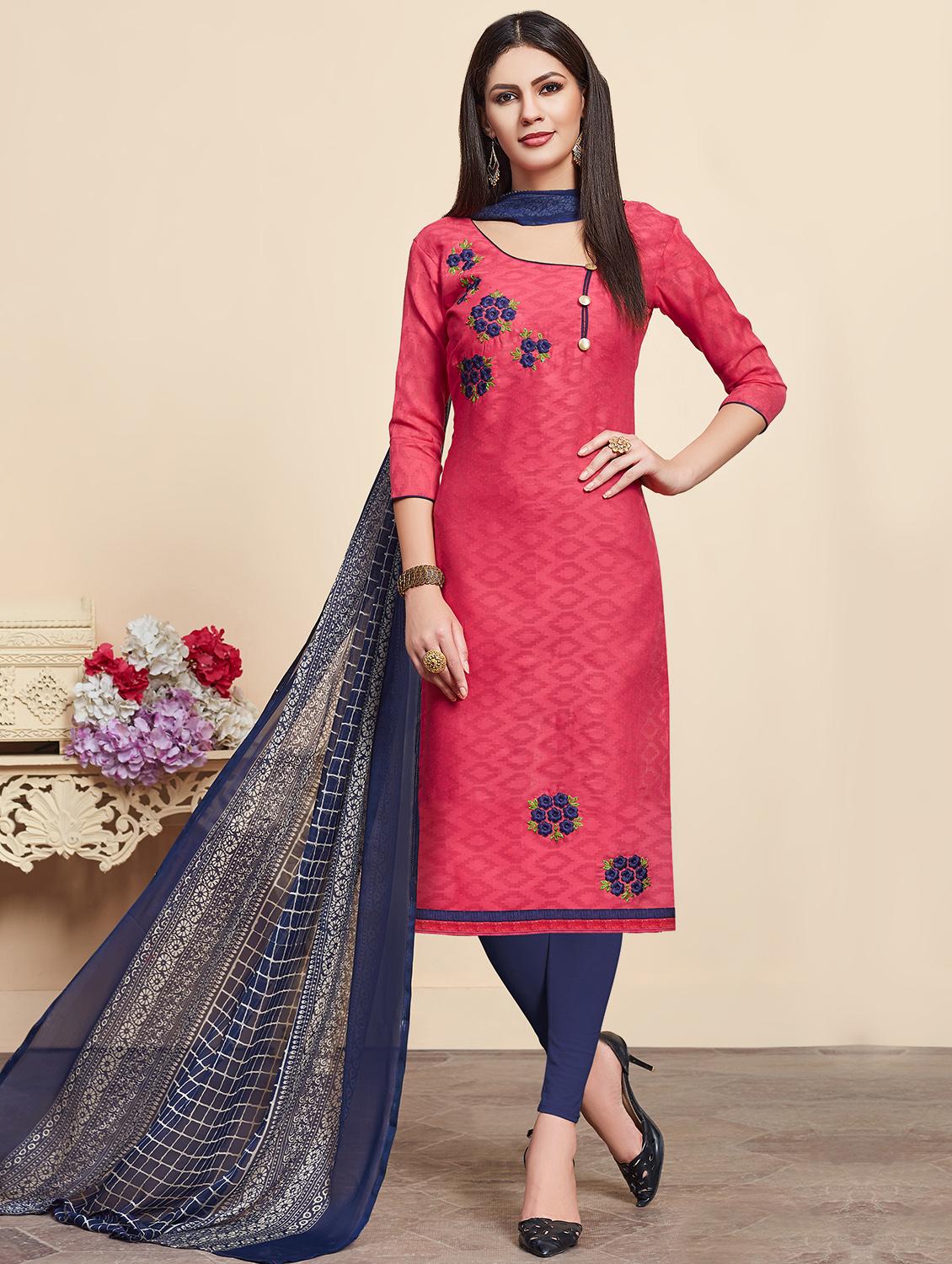 embroidered unstitched suit - 16515576 - Zoom Image - 1