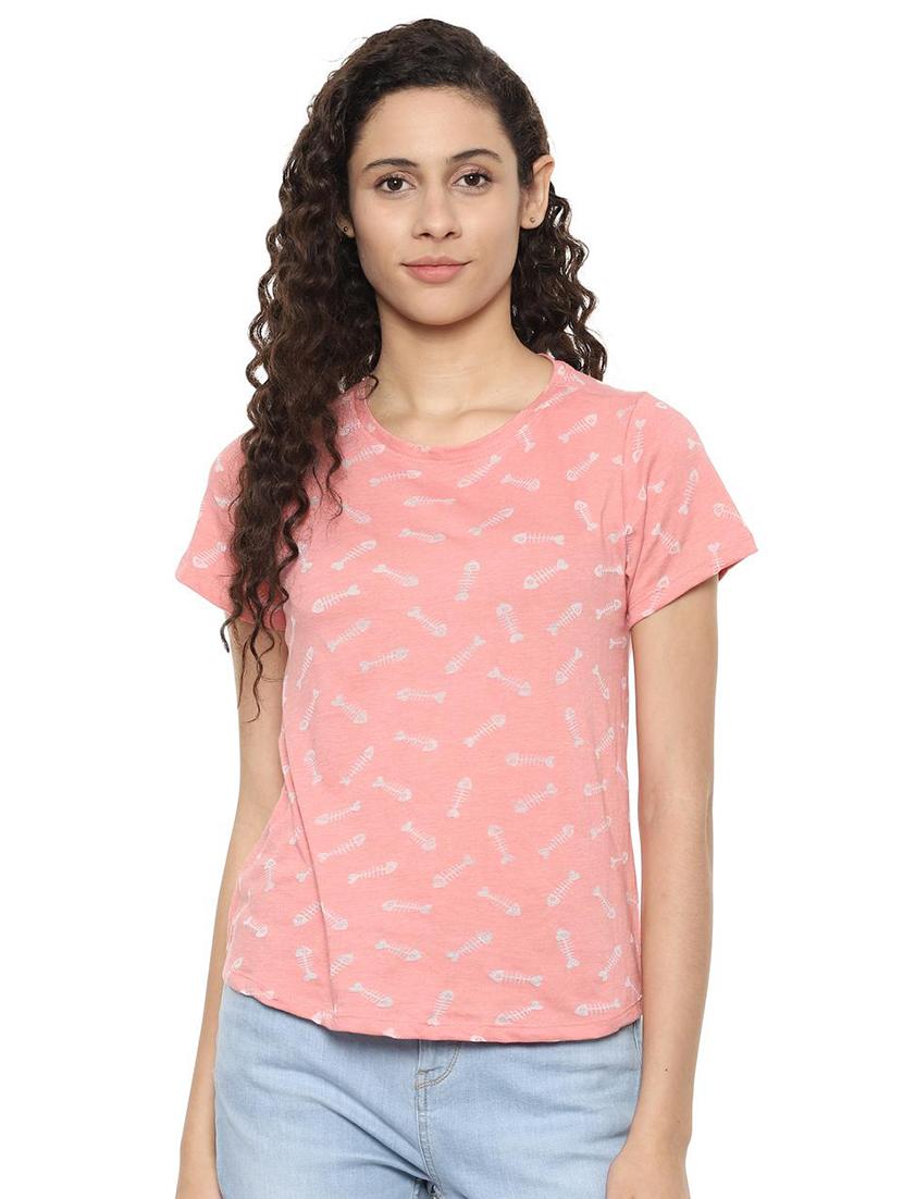 round neck quirky tee - 16515943 - Zoom Image - 1