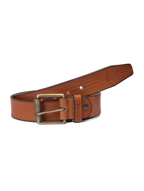brown leather belt - 16516323 - Very Small Image - 1