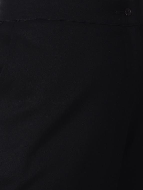 flared flat front trousers - 16516734 - Zoom Image - 5