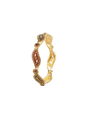 multi colored metal bangle - 16517084 - Standard Image - 3