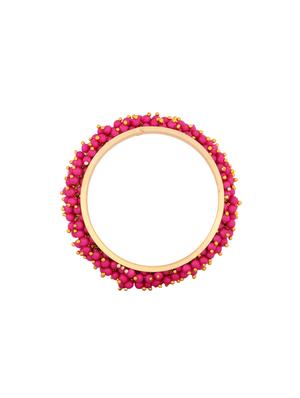 pink metal bangle - 16517240 - Standard Image - 3