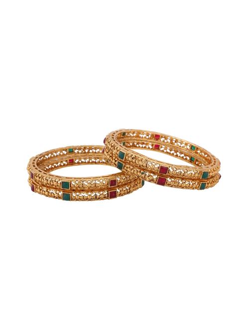 multi colored metal bangle - 16517252 - Standard Image - 1