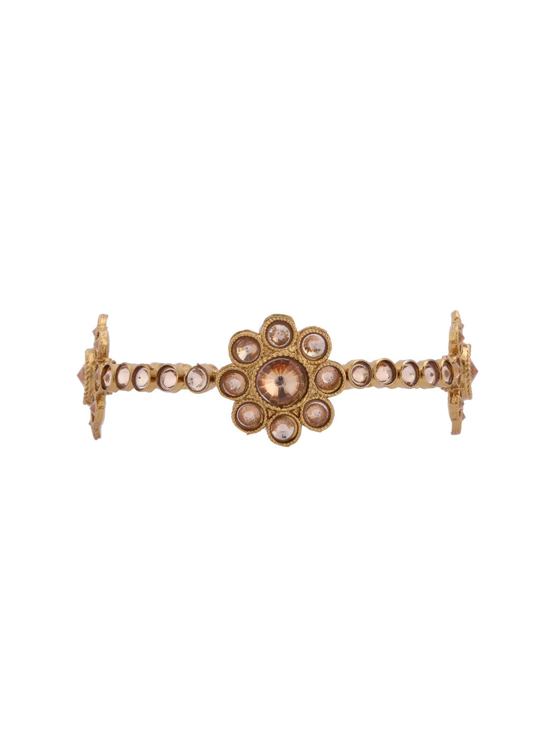gold metal bangle - 16517262 - Zoom Image - 2
