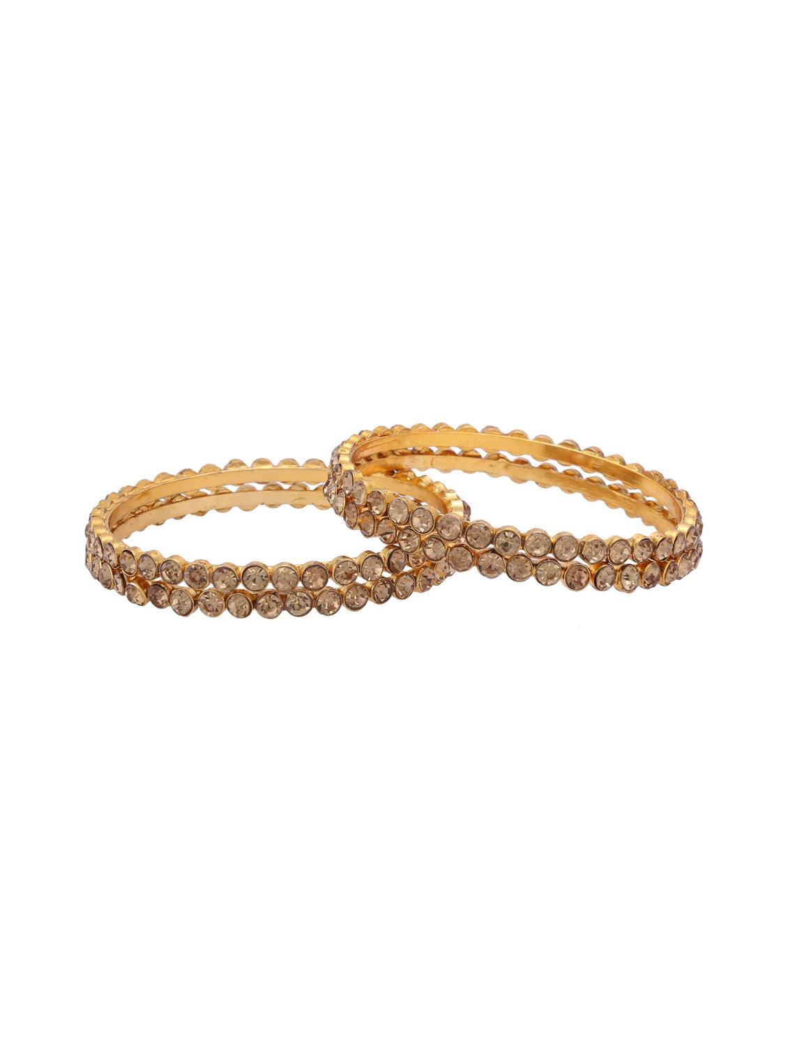 gold metal bangle - 16517269 - Zoom Image - 1