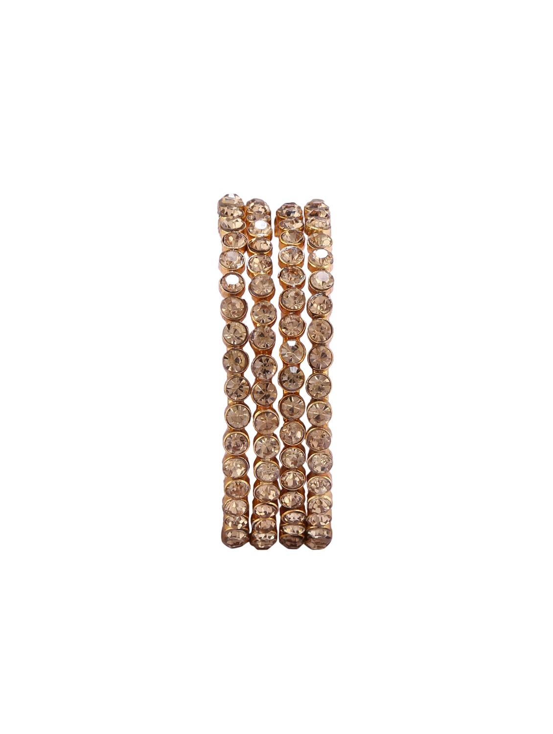 gold metal bangle - 16517269 - Zoom Image - 4