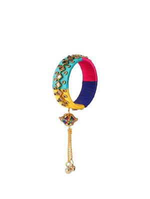 multi colored gold tone bangle - 16517448 - Standard Image - 3