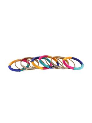 multi colored metal bangle - 16517463 - Standard Image - 2