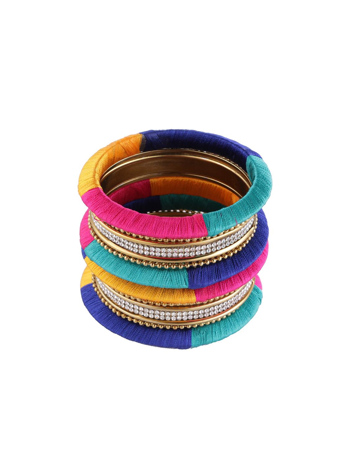 multi colored metal bangle - 16517463 - Zoom Image - 1