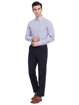 blue striped formal shirt - 16518181 - Standard Image - 4