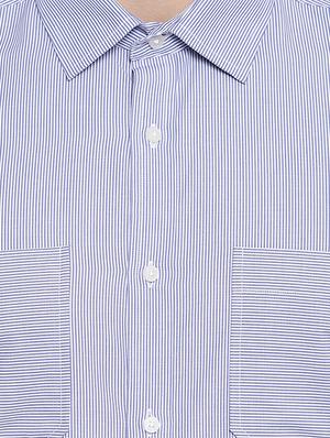 blue striped formal shirt - 16518181 - Standard Image - 5