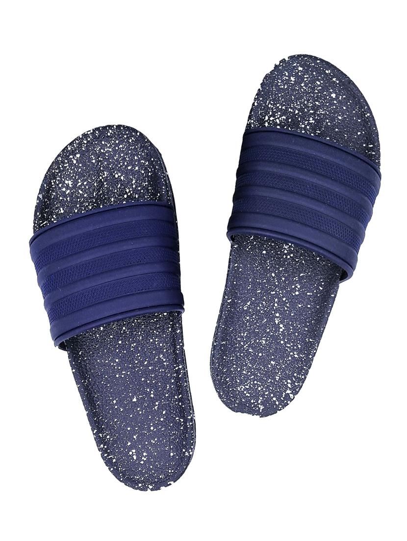 pampys angel blue rubber slip on flip flops - 16518225 - Zoom Image - 1