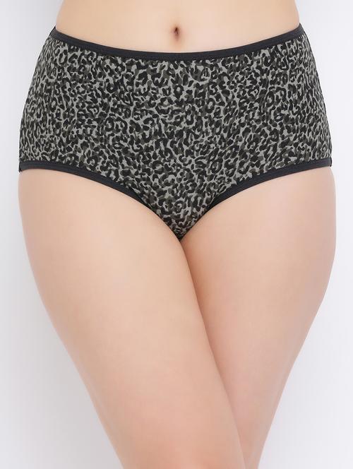 high rise animal print hipster panty - 16518308 - Very Small Image - 1