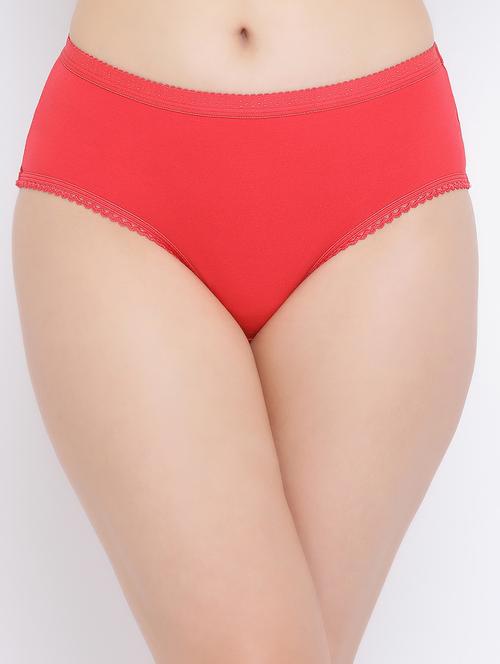 mid rise lace inserted hipster panty - 16518313 - Very Small Image - 1