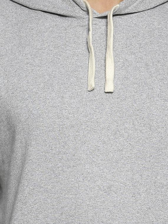 grey solid sweatshirt - 16519259 - Zoom Image - 4