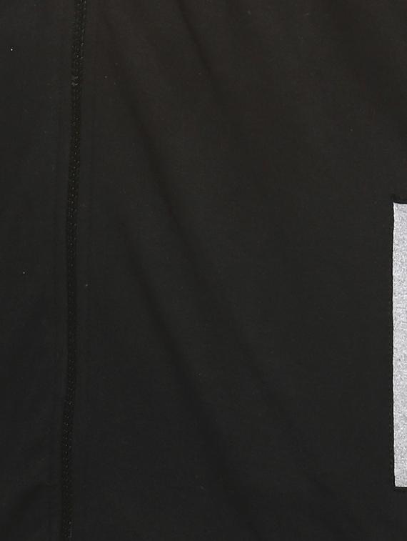 black color block bomber jacket - 16519264 - Zoom Image - 4